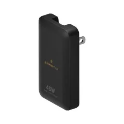 Smartix Premium Slim 45W Gan Wall Adaptor - Black